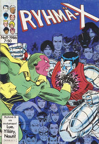 Cover Thumbnail for Ryhmä-X (Semic, 1984 series) #11/1986