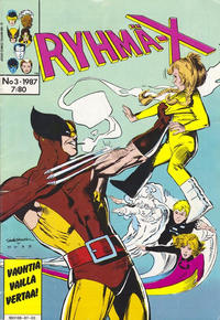 Cover Thumbnail for Ryhmä-X (Semic, 1984 series) #3/1987