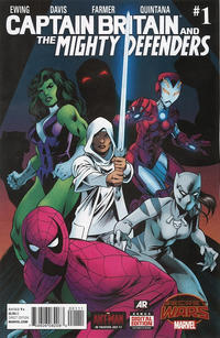 Cover Thumbnail for Captain Britain and the Mighty Defenders (Marvel, 2015 series) #1