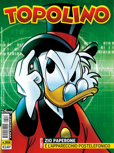 Cover for Topolino (Disney Italia, 1988 series) #3016