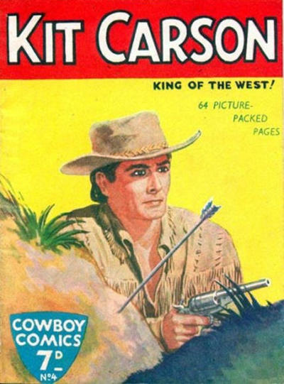 Cover for Cowboy Comics (Amalgamated Press, 1950 series) #4