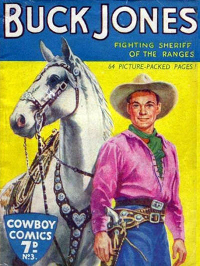 Cover for Cowboy Comics (Amalgamated Press, 1950 series) #3