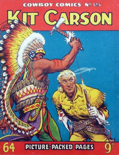 Cover for Cowboy Comics (Amalgamated Press, 1950 series) #125