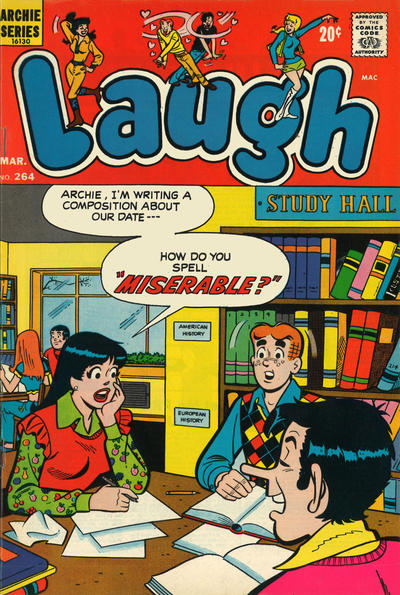 Cover for Laugh Comics (Archie, 1946 series) #264