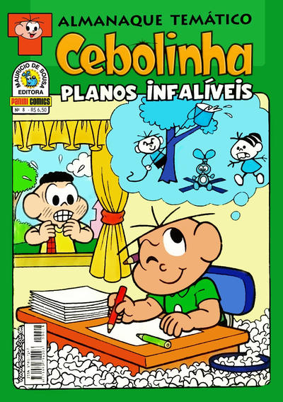 Cover for Almanaque Temático (Panini Brasil, 2007 series) #8 - Cebolinha: Planos Infalíveis