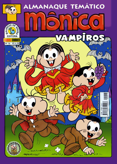 Cover for Almanaque Temático (Panini Brasil, 2007 series) #16 - Mônica: Vampiros