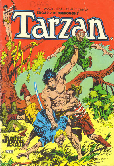 Cover for Tarzan (Juniorpress, 1979 series) #5