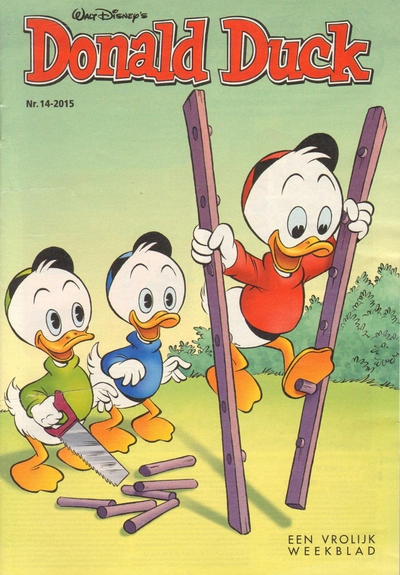 Cover for Donald Duck (Sanoma Uitgevers, 2002 series) #14/2015