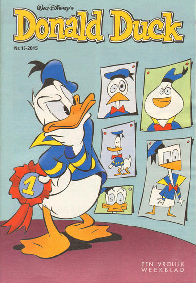 Cover for Donald Duck (Sanoma Uitgevers, 2002 series) #15/2015