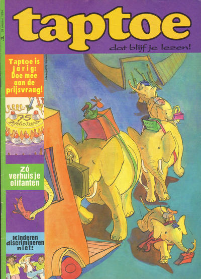 Cover for Taptoe (Malmberg, 1967 series) #3/1994-1995