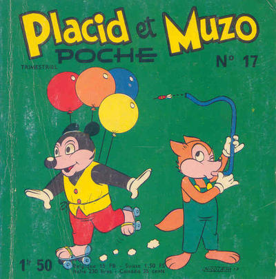 Cover for Placid et Muzo Poche (Éditions Vaillant, 1964 series) #17