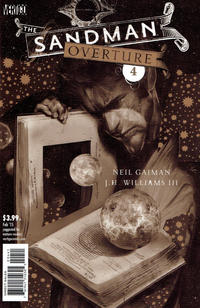Cover Thumbnail for The Sandman: Overture (DC, 2013 series) #4 [Dave McKean Special Ink Cover]