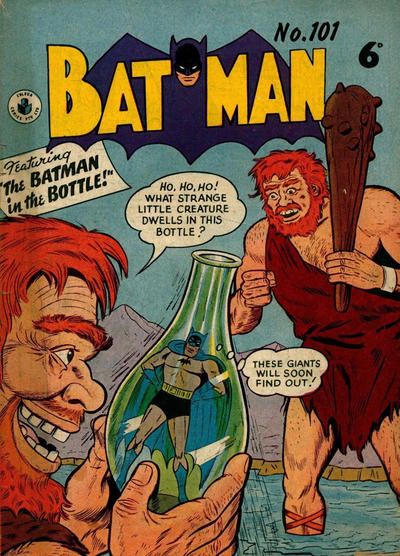 Cover for Batman (K. G. Murray, 1950 series) #101 [price difference]