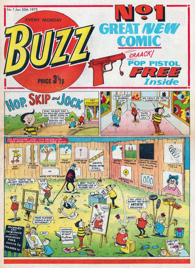 Cover for Buzz (D.C. Thomson, 1973 series) #1