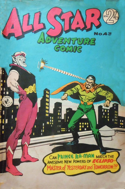 Cover for All Star Adventure Comic (K. G. Murray, 1959 series) #43