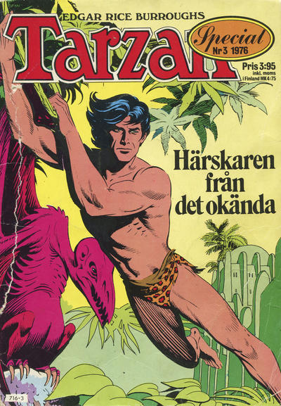 Cover for Tarzan special (Semic, 1976 series) #3/1976