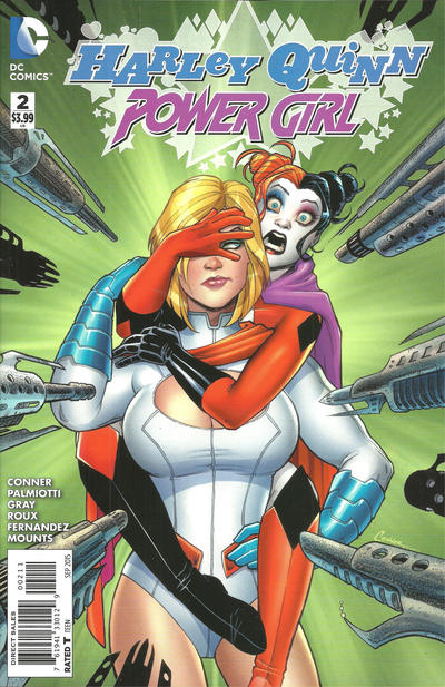 Cover for Harley Quinn and Power Girl (DC, 2015 series) #2