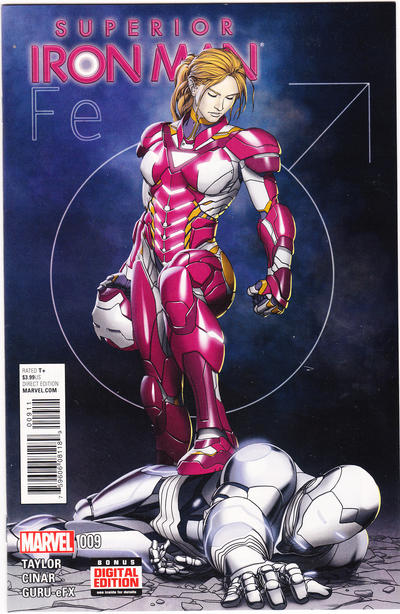 Cover for Superior Iron Man (Marvel, 2015 series) #9