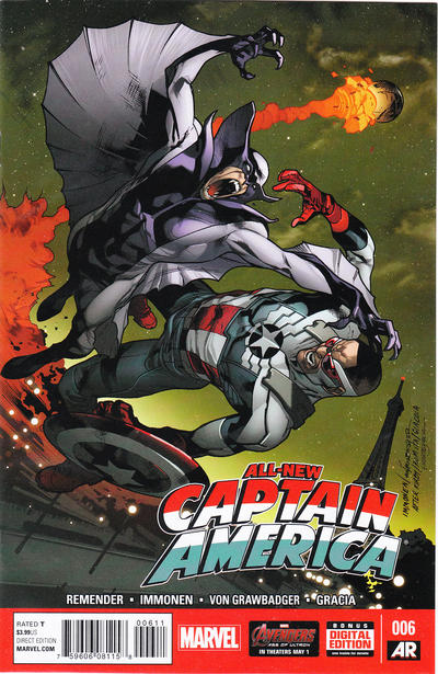Cover for All-New Captain America (Marvel, 2015 series) #6
