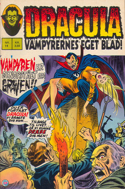 Cover for Dracula (Interpresse, 1972 series) #14