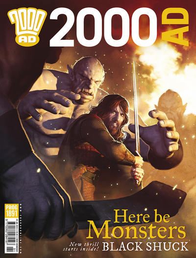 Cover for 2000 AD (Rebellion, 2001 series) #1891