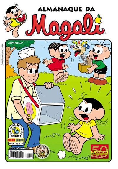 Cover for Almanaque da Magali (Panini Brasil, 2007 series) #26