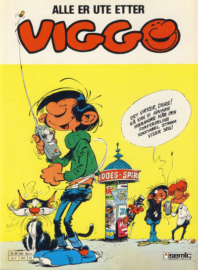 Cover for Viggo (Semic, 1986 series) #2 - Alle er ute etter Viggo [4. opplag]