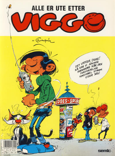Cover for Viggo (Semic, 1986 series) #2 - Alle er ute etter Viggo [5. opplag]