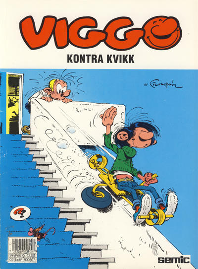 Cover for Viggo (Semic, 1986 series) #7 - Viggo kontra Kvikk [4. opplag]