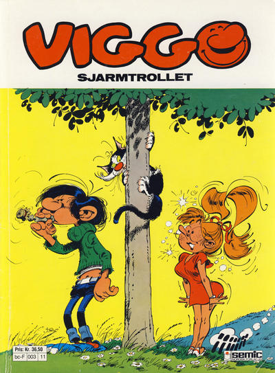 Cover for Viggo (Semic, 1986 series) #8 - Sjarmtrollet [3. opplag]