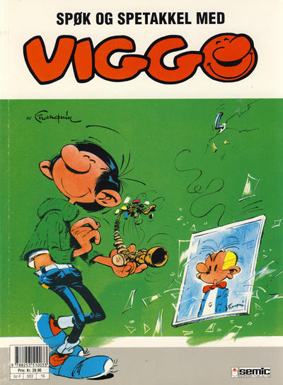 Cover for Viggo (Semic, 1986 series) #10 - Spøk og spetakkel med Viggo [3. opplag]
