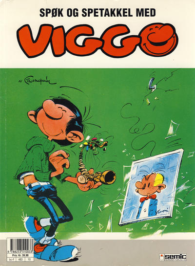 Cover for Viggo (Semic, 1986 series) #10 - Spøk og spetakkel med Viggo [3. opplag Reutsendelse]