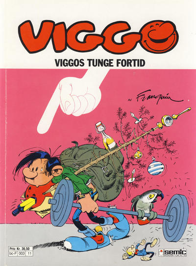 Cover for Viggo (Semic, 1986 series) #16 - Viggos tunge fortid [2. opplag]