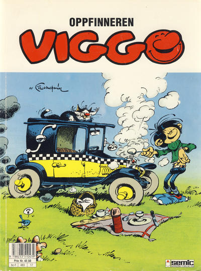 Cover for Viggo (Semic, 1986 series) #17 - Oppfinneren Viggo [2. opplag]