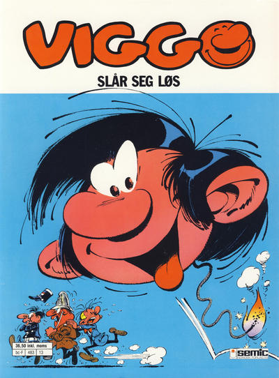 Cover for Viggo (Semic, 1986 series) #13 - Viggo slår seg løs [4. opplag]