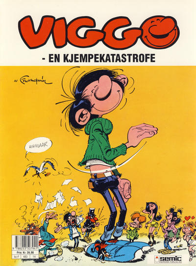 Cover for Viggo (Semic, 1986 series) #14 - Viggo - en kjempekatastrofe [4. opplag]
