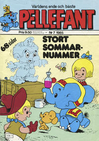 Cover Thumbnail for Pellefant (Atlantic Förlags AB, 1977 series) #7/1985