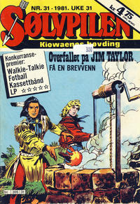 Cover Thumbnail for Sølvpilen (Allers Forlag, 1970 series) #31/1981