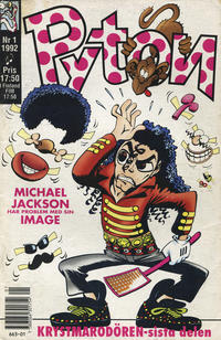 Cover Thumbnail for Pyton (Atlantic Förlags AB, 1990 series) #1/1992