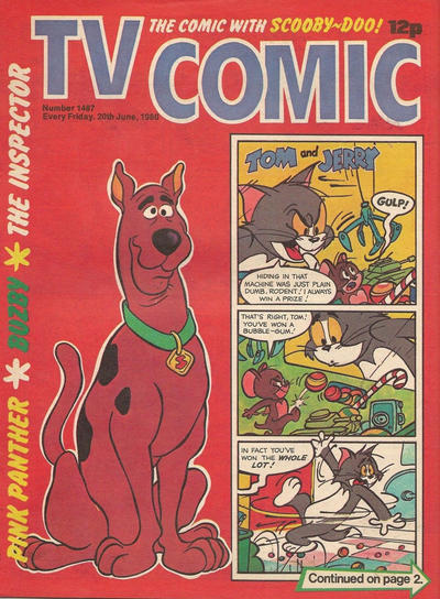 Cover for TV Comic (Polystyle Publications, 1951 series) #1487