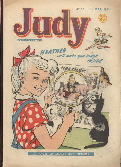 Cover for Judy (D.C. Thomson, 1960 series) #61