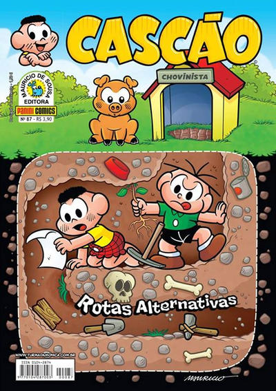 Cover for Cascão (Panini Brasil, 2007 series) #87