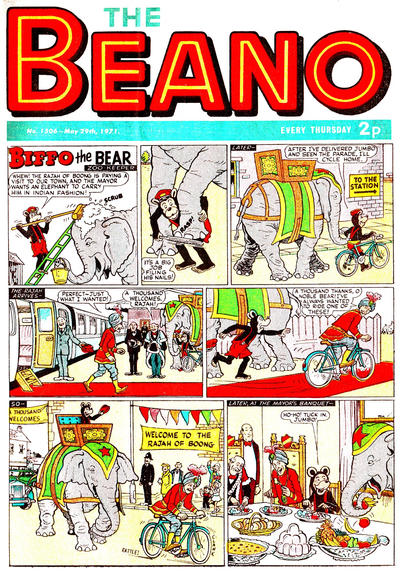 Cover for The Beano (D.C. Thomson, 1950 series) #1506