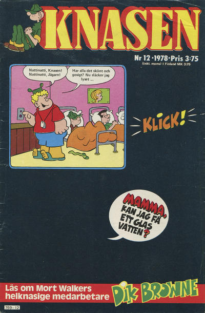 Cover for Knasen (Semic, 1970 series) #12/1978