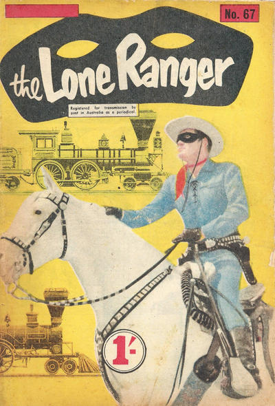 Cover for The Lone Ranger (Consolidated Press, 1954 series) #67