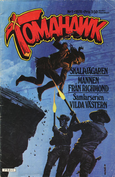 Cover for Tomahawk (Semic, 1976 series) #1/1978