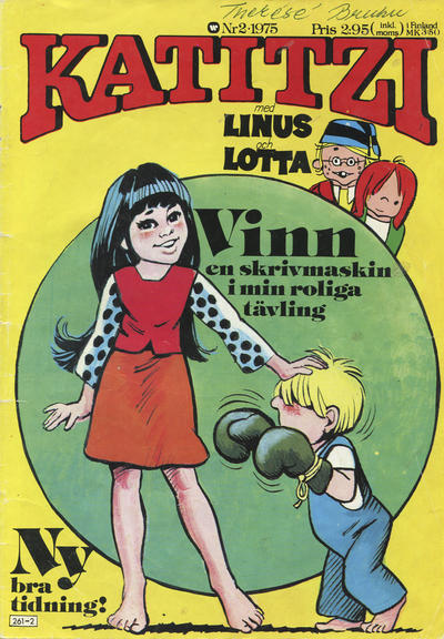 Cover for Katitzi (Williams Förlags AB, 1975 series) #2/1975