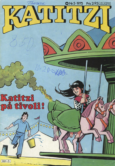 Cover for Katitzi (Williams Förlags AB, 1975 series) #5/1975