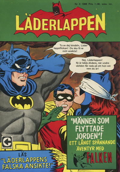 Cover for Läderlappen (Centerförlaget, 1956 series) #4/1968