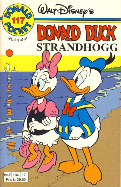 Cover for Donald Pocket (Hjemmet / Egmont, 1968 series) #117 - Donald Duck Strandhogg [1. opplag]